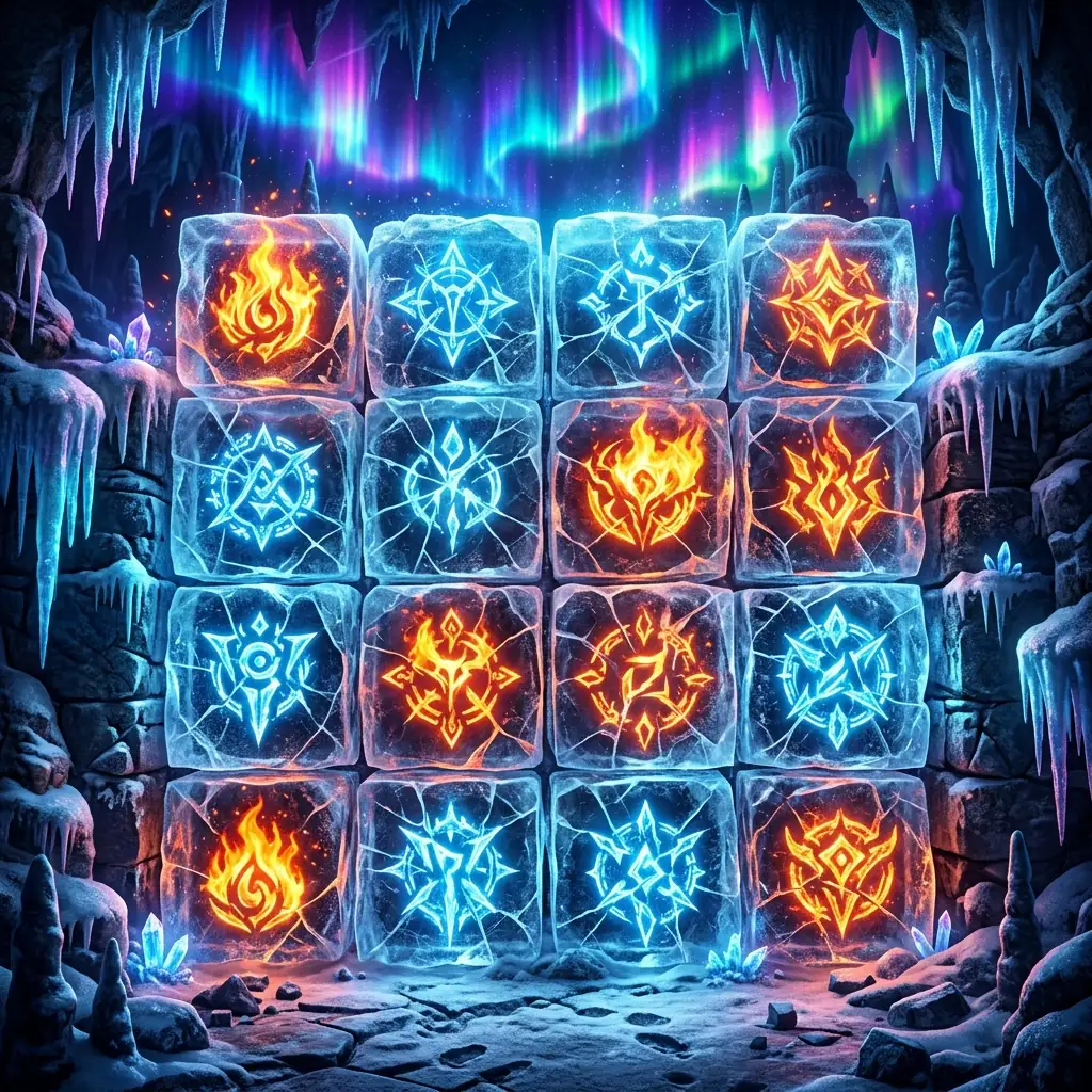 Ice Cavern Background