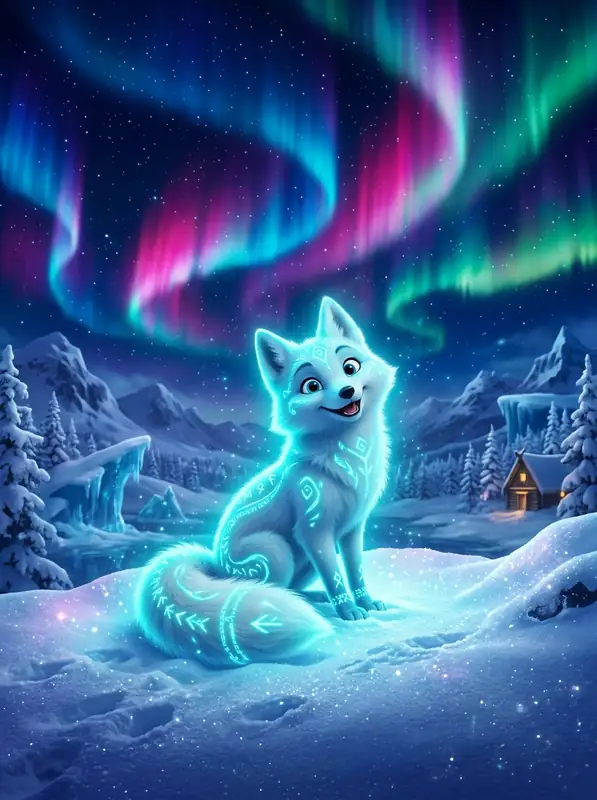 Bruma the Arctic Fox